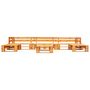 Voir la diapositive 2 : VIDAXL Canapes de jardin palette 6 pcs Bois Marron miel
