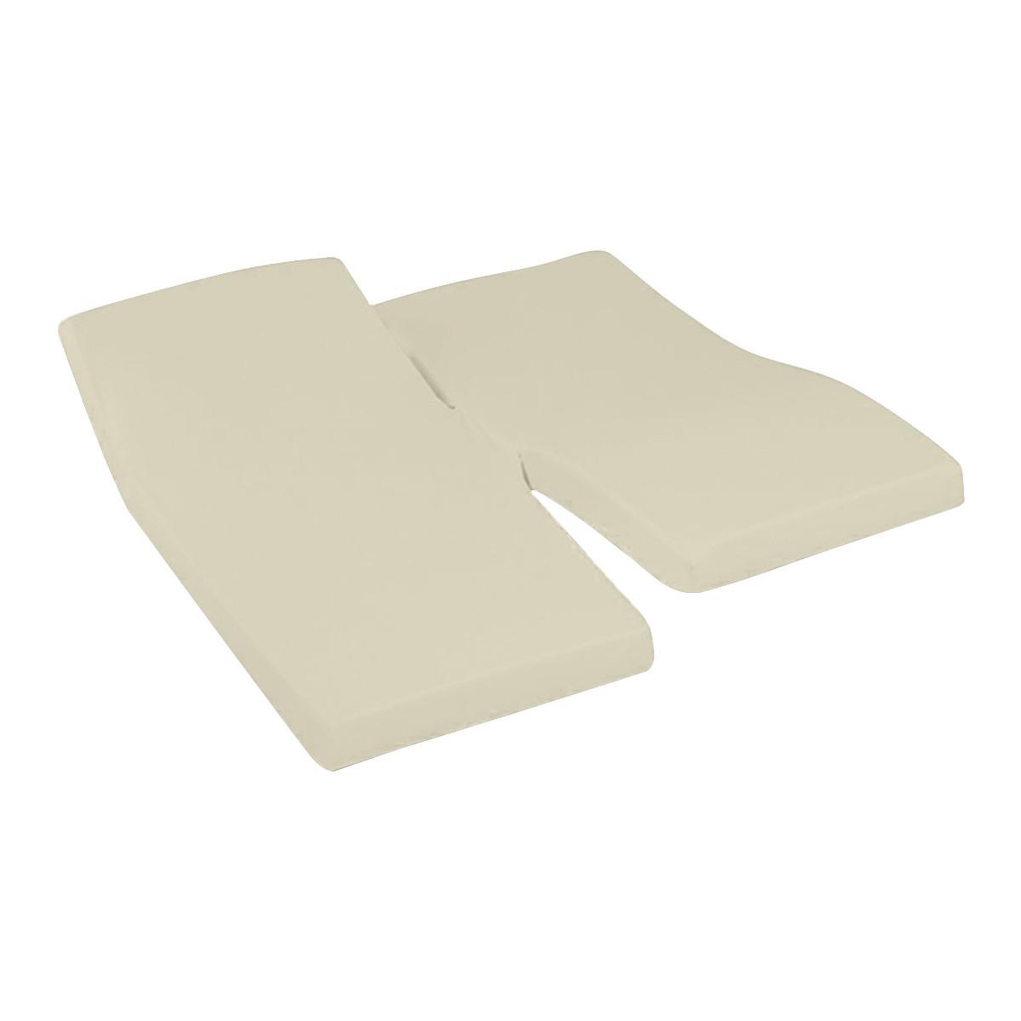 Voir la diapositive 2 : Sensei Maison Drap housse en percale de coton pour lit articulé SOFT PERCALE