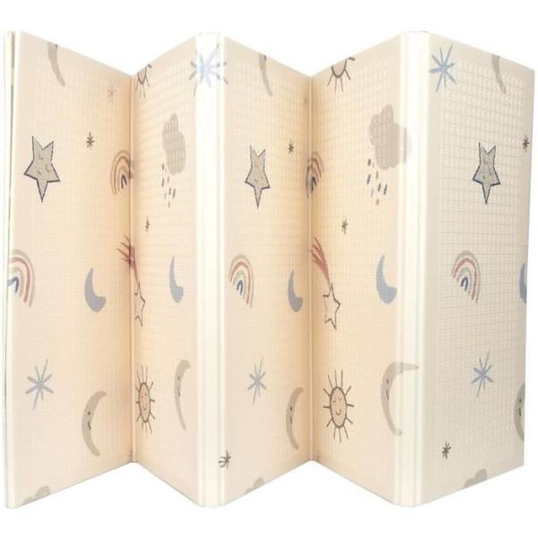 Voir la diapositive 3 : NUBY Tapis d'Éveil Réversible - NUBY - 200 x 150 x 1 cm - Arc-en-Ciel