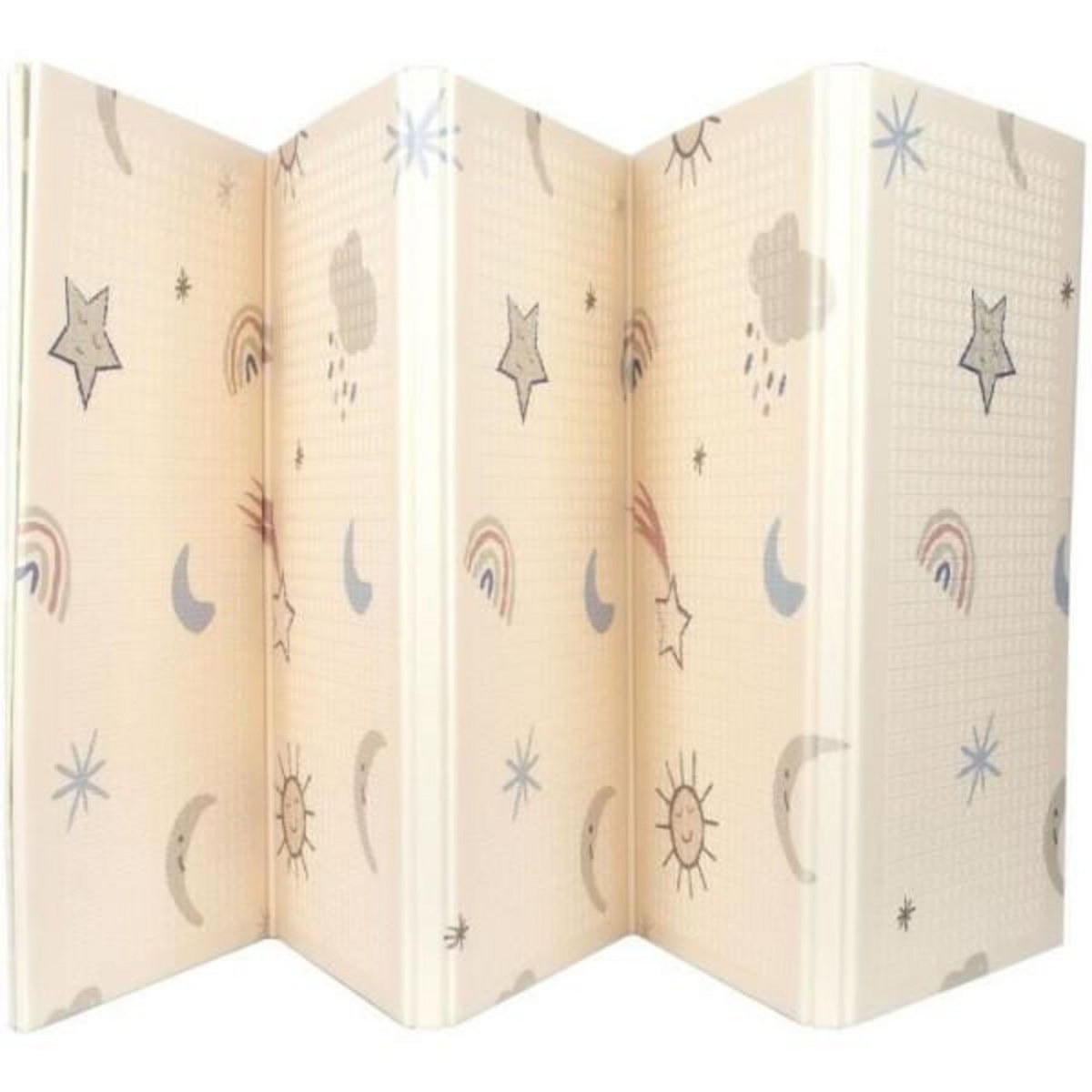 NUBY Tapis d'Éveil Réversible - NUBY - 200 x 150 x 1 cm - Arc-en-Ciel