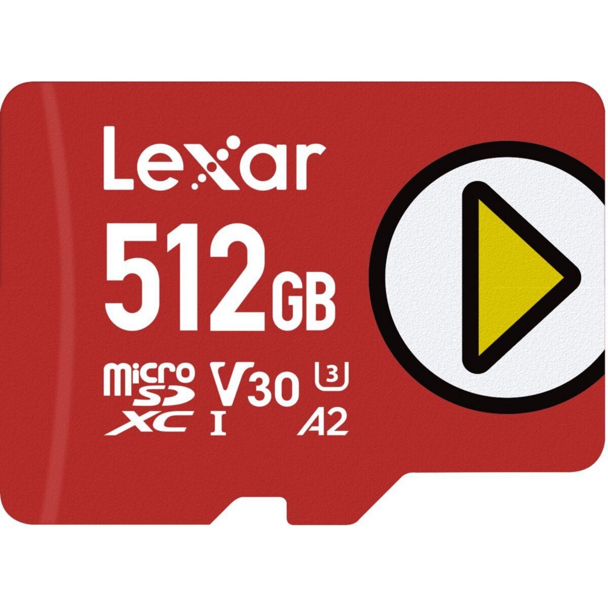 Lexar Carte Micro SD 512Go micro SDXC Lexar PLAY pas cher 