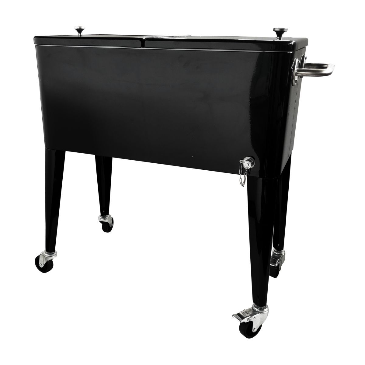 AXI Glacière sur pieds - Rétro noire