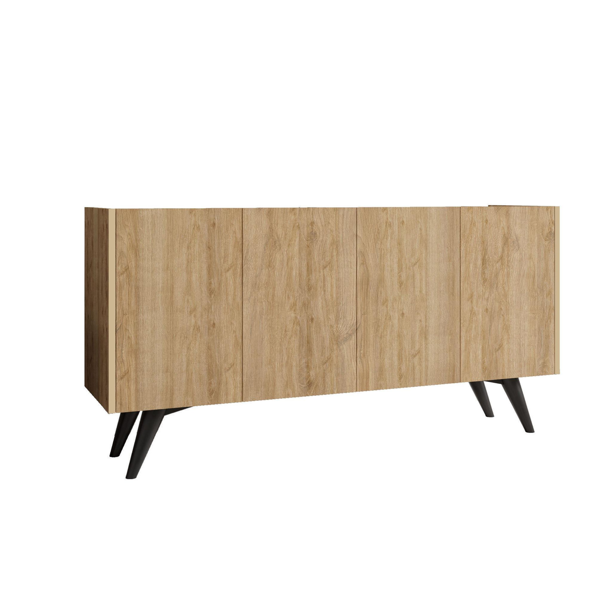 Habitat et Jardin Buffet en bois  pekin  - 150 x 40 x 76 cm - marron