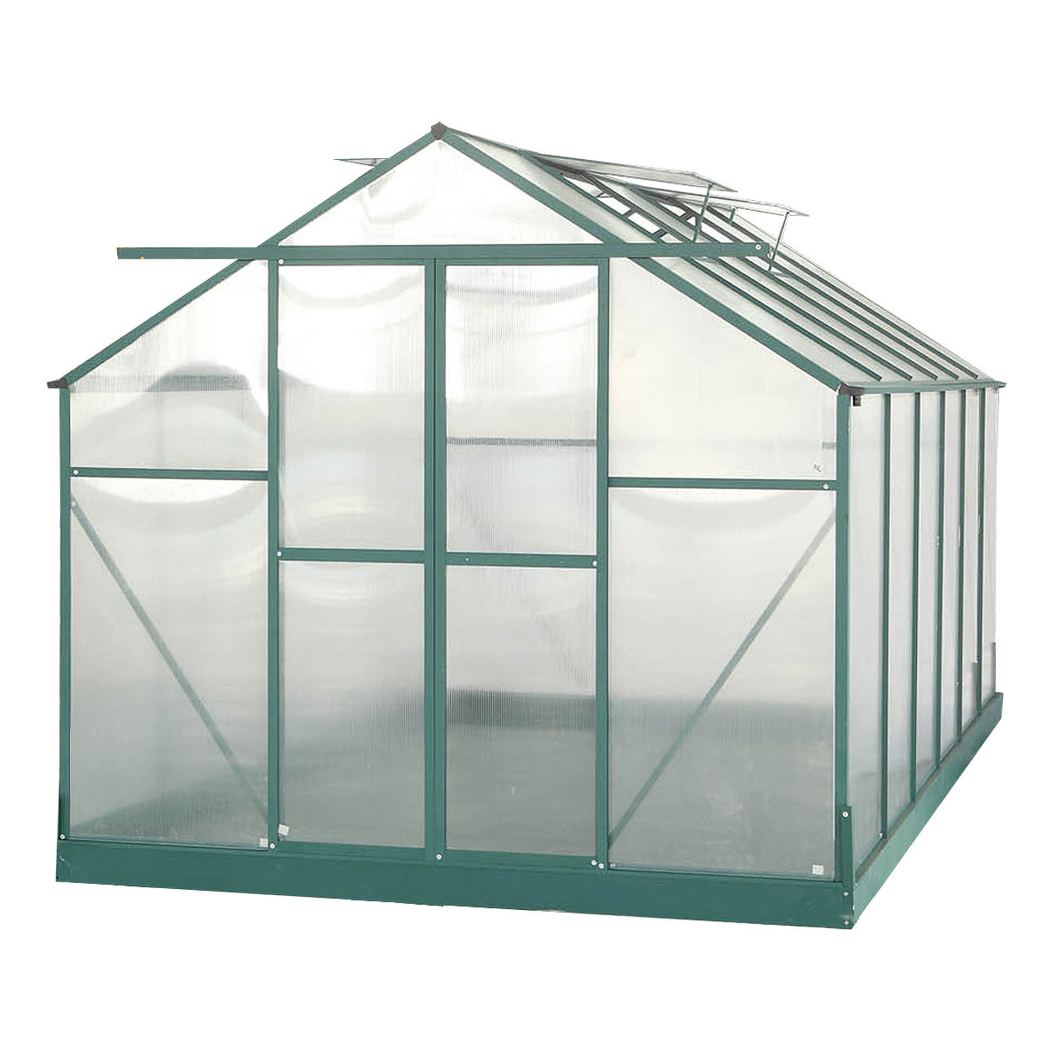 Voir la diapositive 1 : Serre de jardin Polycarbonate / 10,33 m²