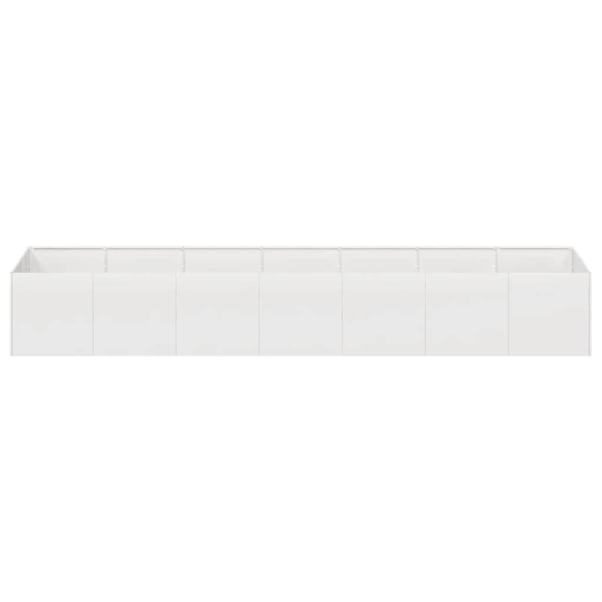 Voir la diapositive 4 : VIDAXL Jardiniere 280x80x40 cm acier inoxydable