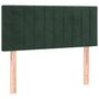 Voir la diapositive 2 : VIDAXL Tete de lit Vert fonce 80x5x78/88 cm Velours
