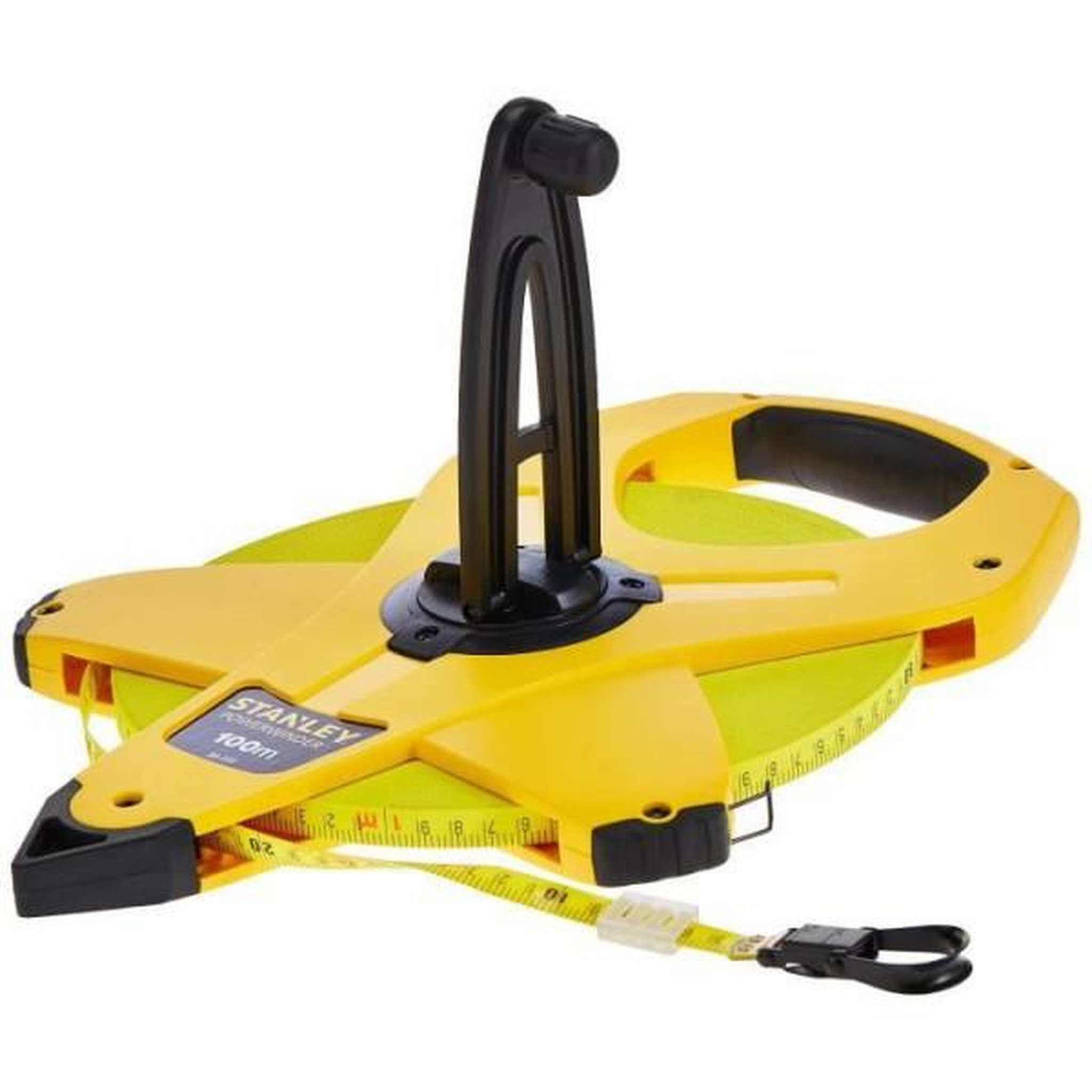 Voir la diapositive 4 : Stanley Mesure longue ruban 100mx12,7mm fibre de verre powerwinder - stanley - 2-34-777