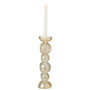 Voir la diapositive 2 : Paris Prix Chandelier Design en Verre  Davis  34cm Champagne