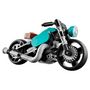 Voir la diapositive 3 : LEGO Creator 31135 - La moto ancienne, Jouet Transformable en Véhicules Classique et de Rue, et en Voiture de Dragster