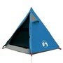 Voir la diapositive 5 : VIDAXL Tente de camping a dome 2 personnes bleu impermeable
