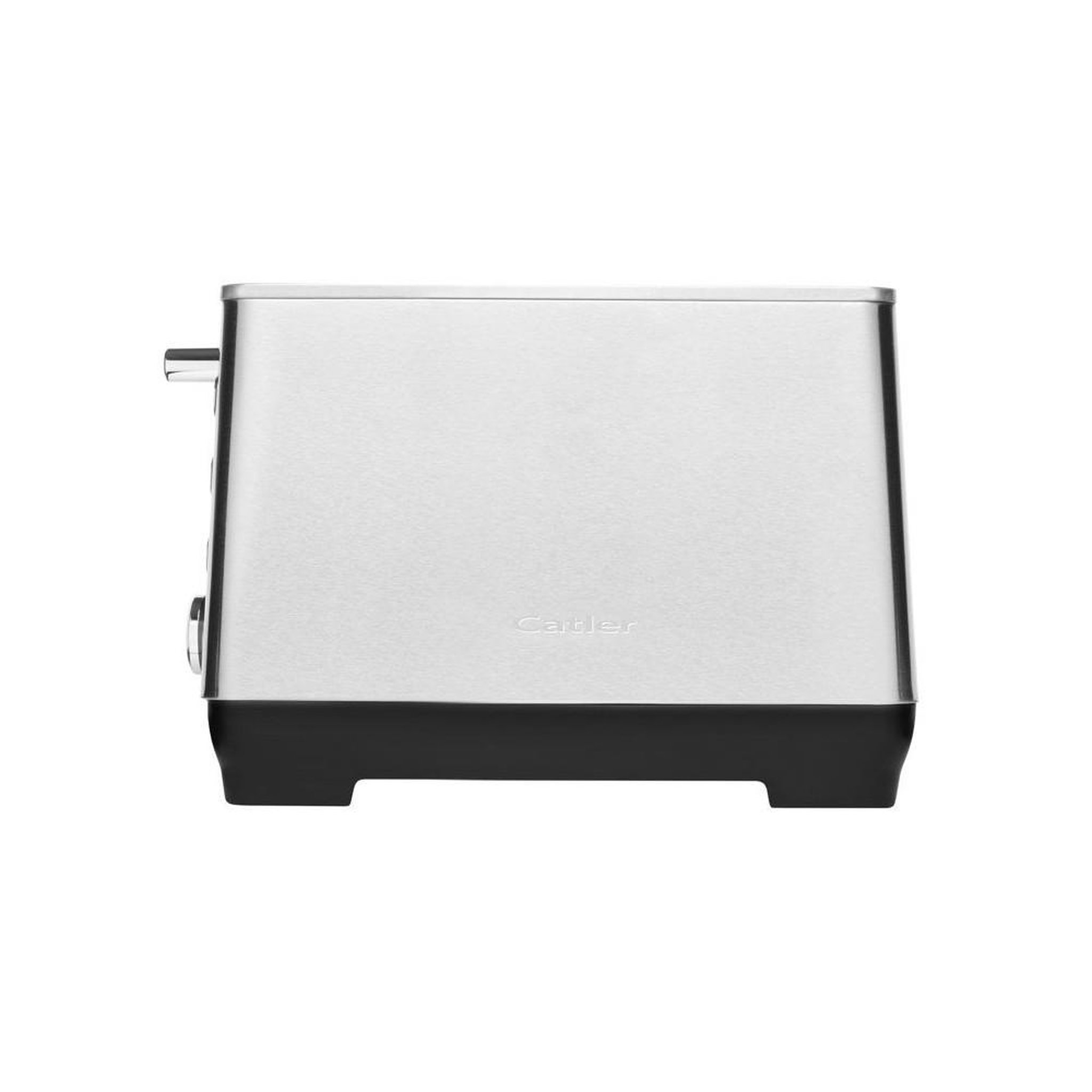 Voir la diapositive 2 : Grille-pain 2 fentes TS 4013 avec fonction bagel, décongélation et réchauffage, acier inox brossé anti-traces