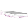 Voir la diapositive 6 : VIDAXL Cadre de lit sans matelas cire marron 75x190 cm bois pin massif