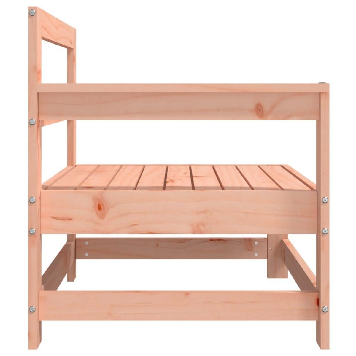 VIDAXL Canape d'angle de jardin bois massif douglas