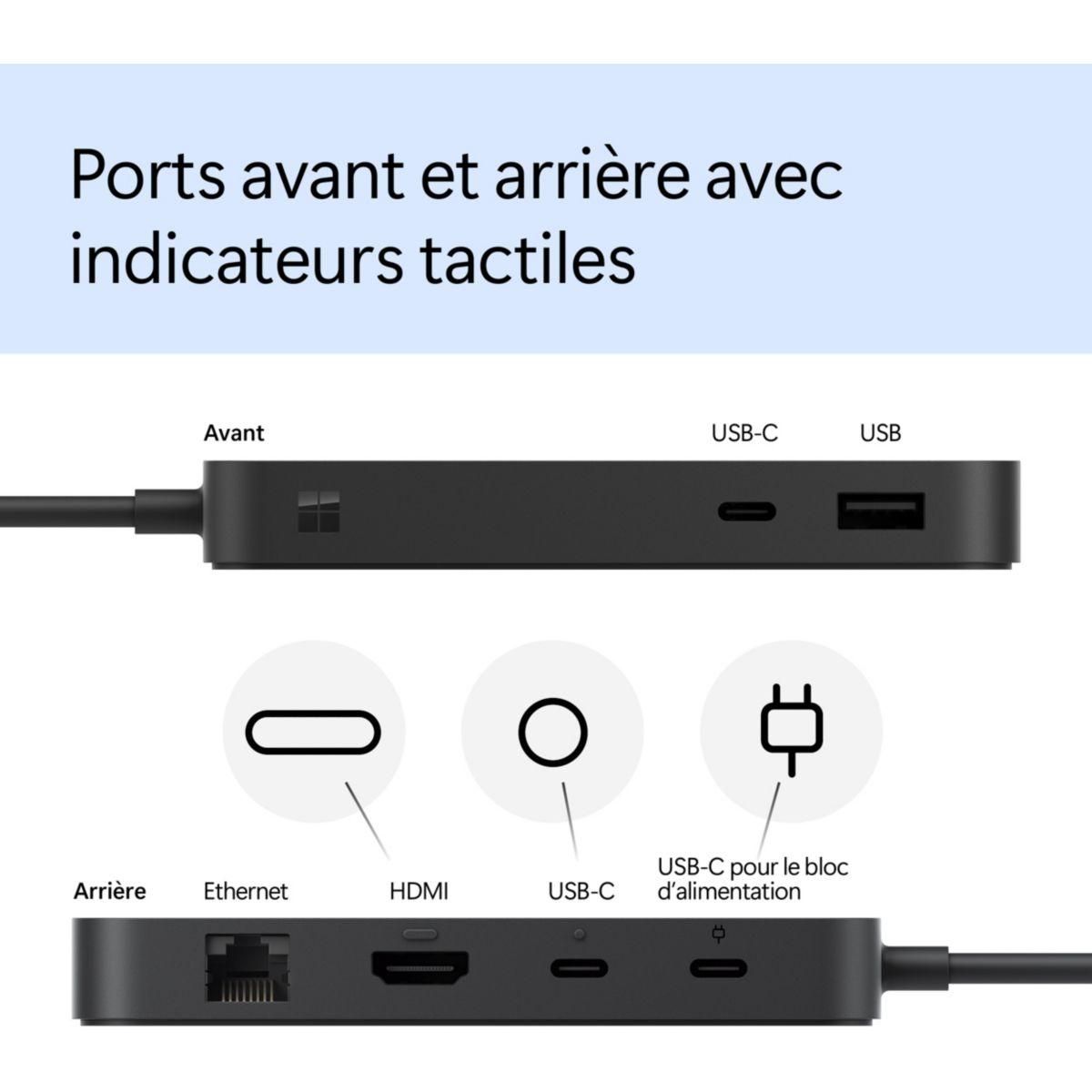 MICROSOFT Station d'accueil Surface USB4 Dock