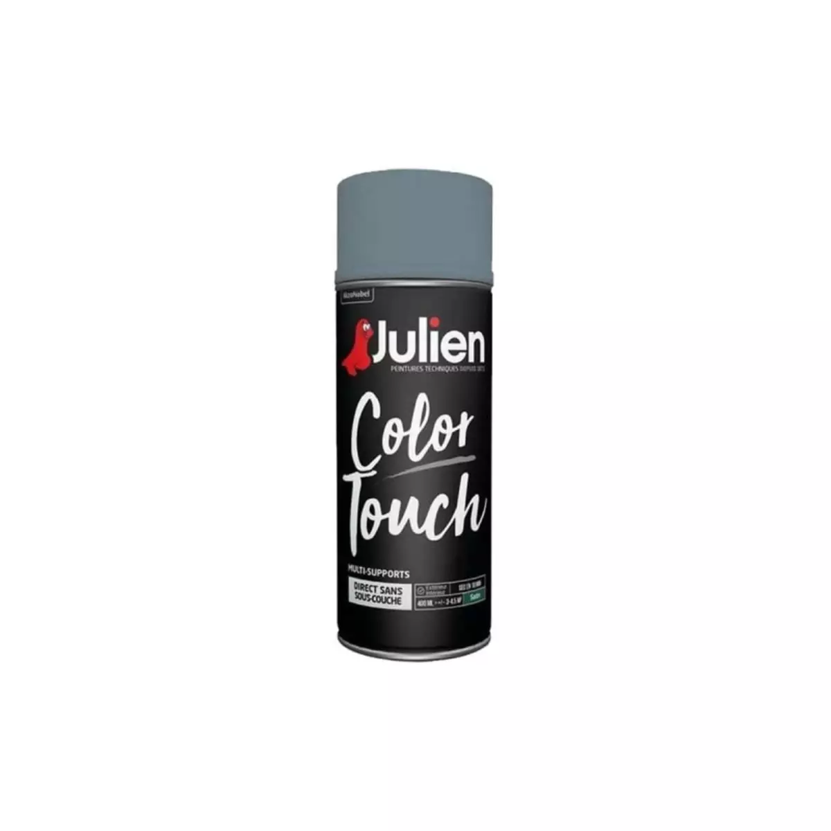 Julien Peinture aérosol JULIEN Color Touch - Bleu gris - 400 ml