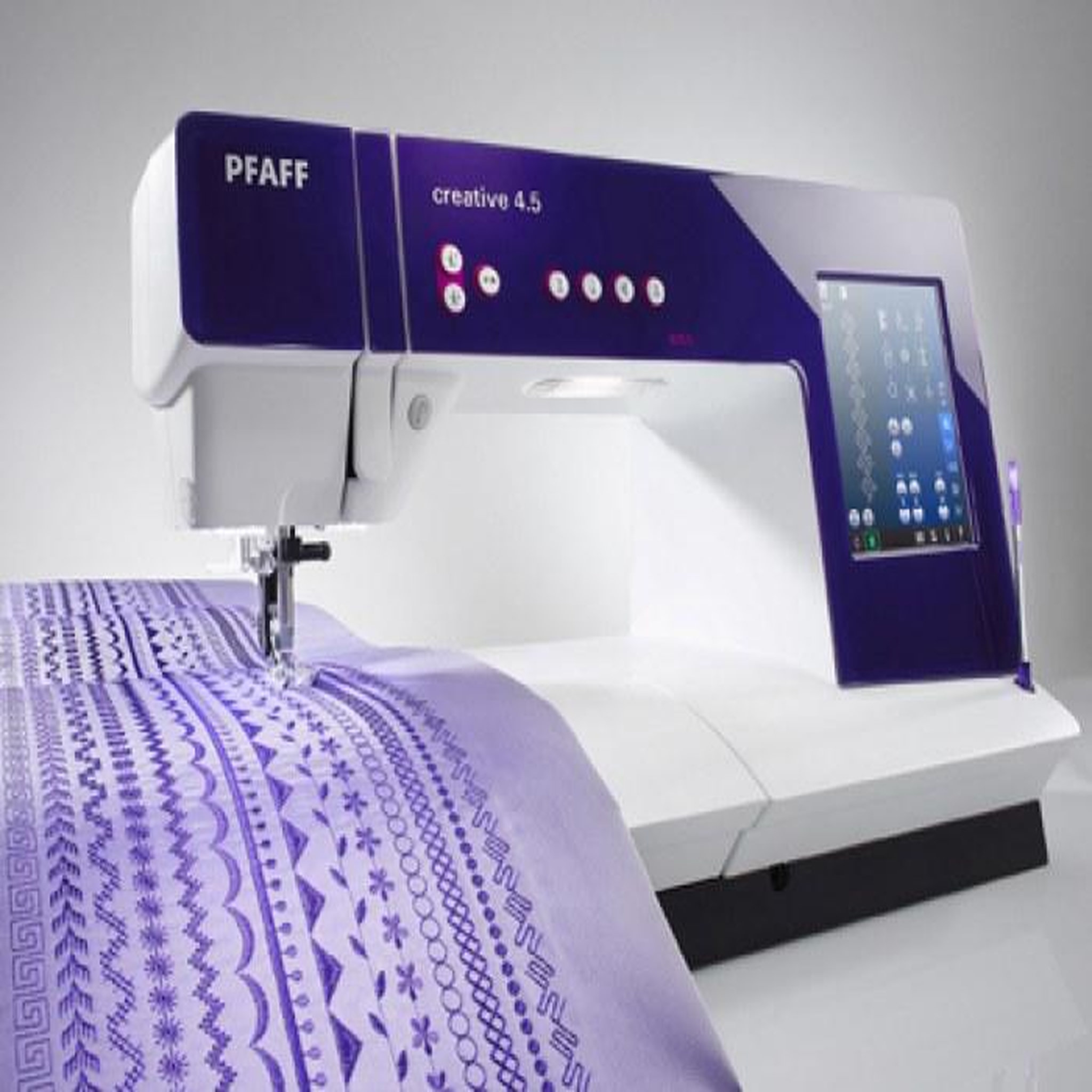 Voir la diapositive 4 : Pfaff Machine à coudre et à broder pfaff créative 4.5 avec grande unité de broderie 360 x 350