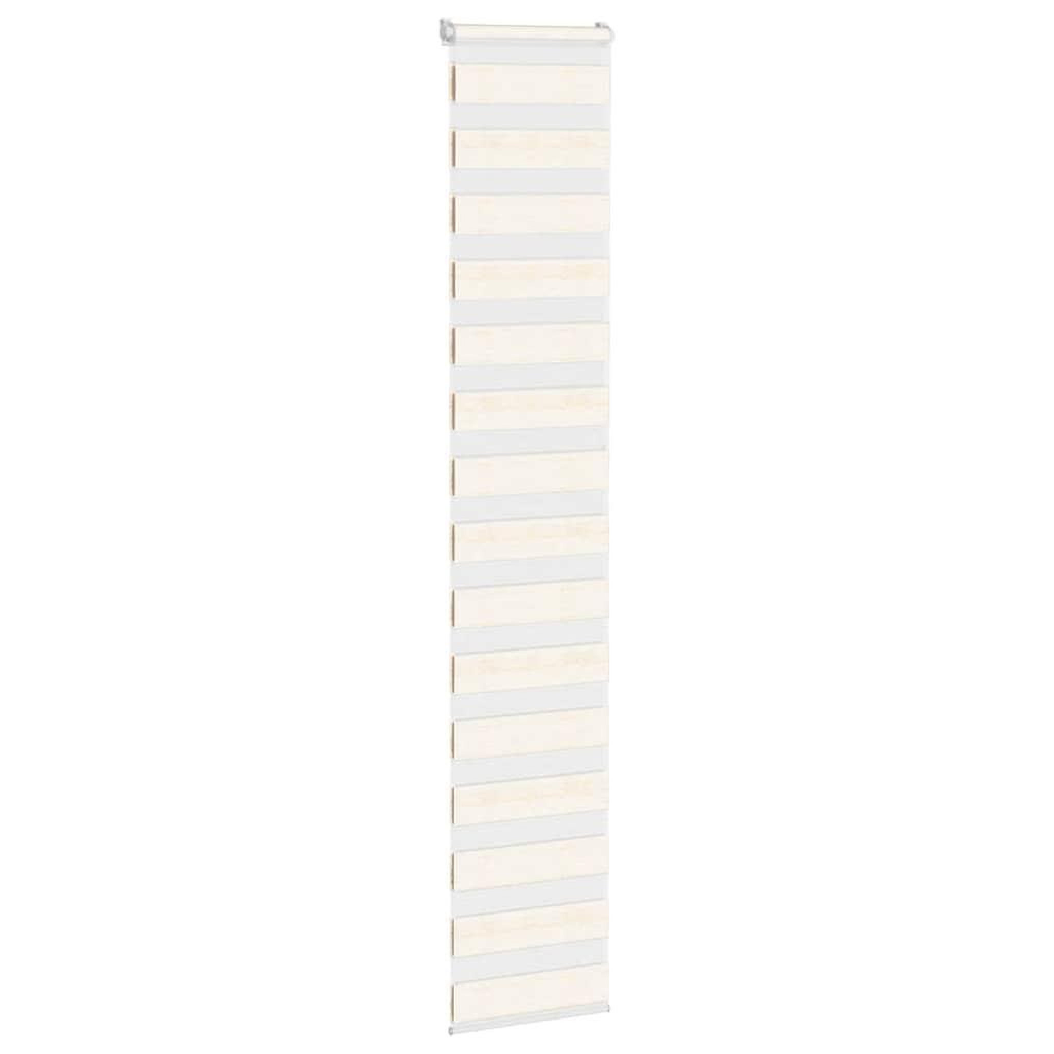 Voir la diapositive 3 : VIDAXL Store zebre beige marbre largeur du tissu 40,9 cm polyester