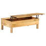 Voir la diapositive 1 : VIDAXL Table basse Bois de manguier massif 110x55x35 cm