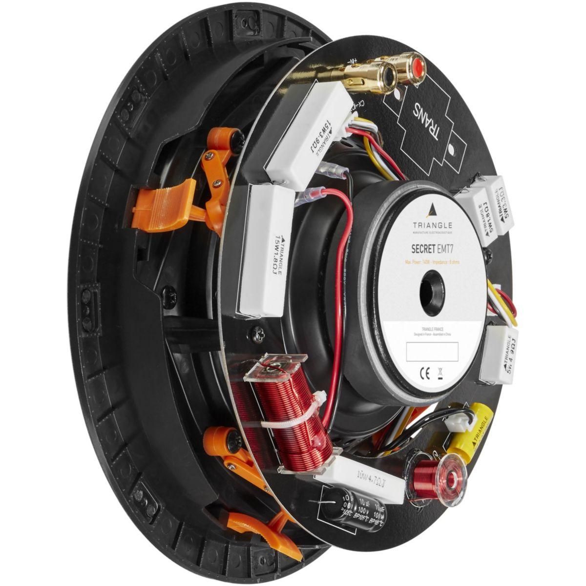 Triangle Enceinte encastrable SECRET EMT7 Circulaire