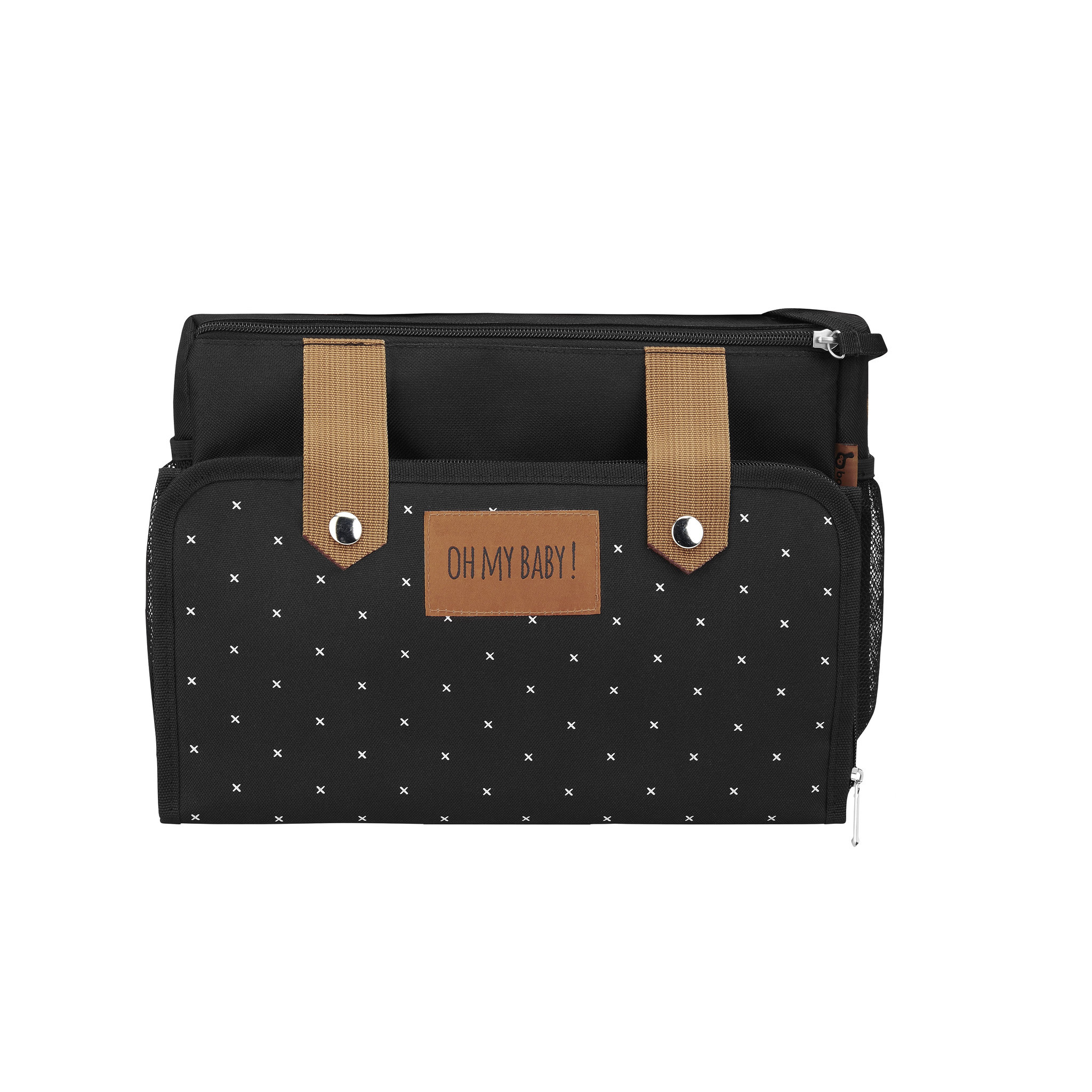 Voir la diapositive 3 : BADABULLE Sac à langer organisateur de poussette On the go 