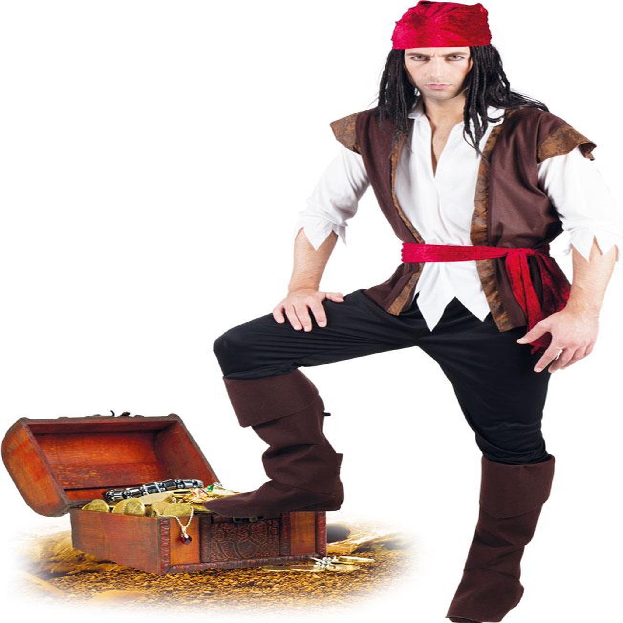 Boland Déguisement - Pirate Thunder - Homme - M/L