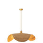 Voir la diapositive 2 : Paris Prix Lampe Suspension  Moonj  94cm Naturel