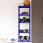 Voir la diapositive 4 : EUROSPEN Etagère de rangement modulable et polyvalente pour atelier, garage, cave... Charge Lourde max 500kg  -180x60x40cm - Bleu