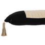 Voir la diapositive 3 : Paris Prix Coussin Déco  Tissage  30x50cm Noir & Beige