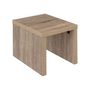 Voir la diapositive 4 : FIVE Trio de Tables Gigognes encastrables en MDF - Hauteur 45 cm