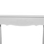 Voir la diapositive 5 : VIDAXL Table de console et coiffeuse Blanc