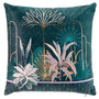 Voir la diapositive 1 : Paris Prix Housse de Coussin Imprimée  Floriana  40x40cm Vert