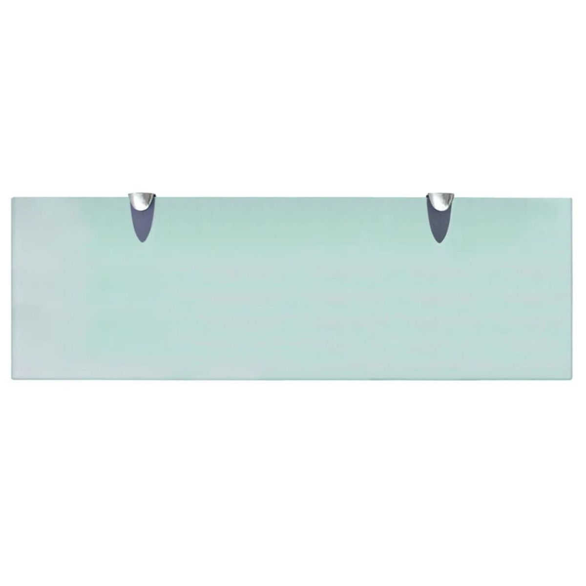 VIDAXL Etageres murales 2 pcs Verre 60x20 cm 8 mm