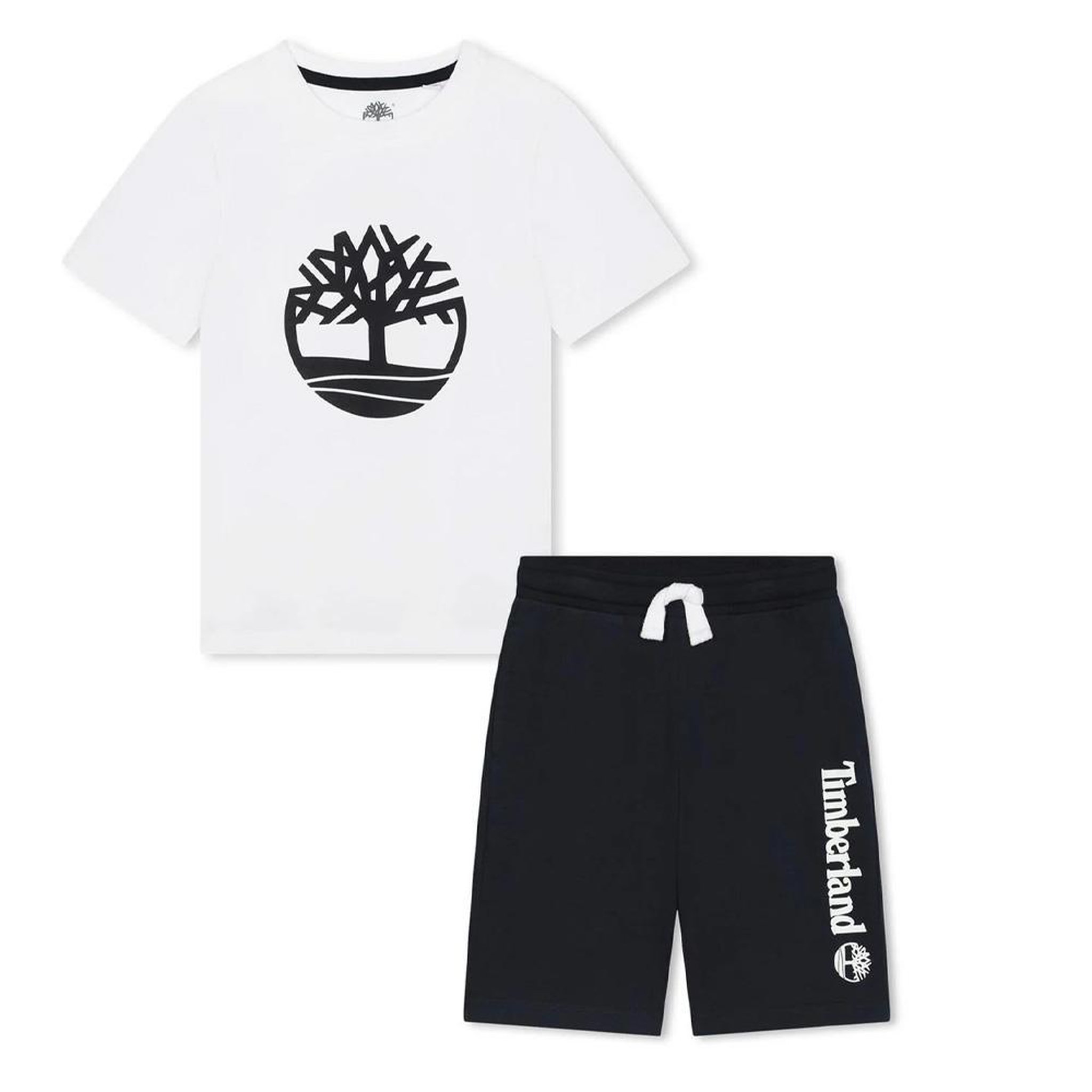Voir la diapositive 1 : TIMBERLAND Pyjama Blanc/ Ado Timberland T60050
