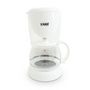 Voir la diapositive 2 : SCHMIT Cafetière 10 Tasses Avec Filtre Permanent Amovible Sch1012 Blanc Schmit