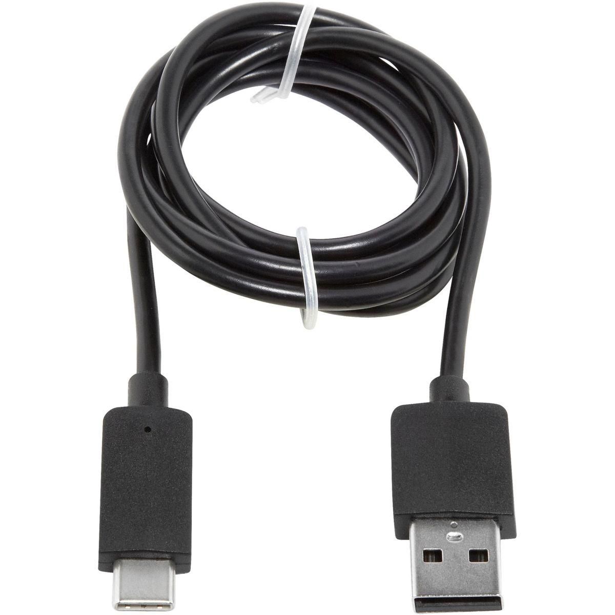 ESSENTIEL B Câble USB vers USB 1M Noir