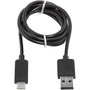 Voir la diapositive 2 : ESSENTIEL B Câble USB vers USB 1M Noir