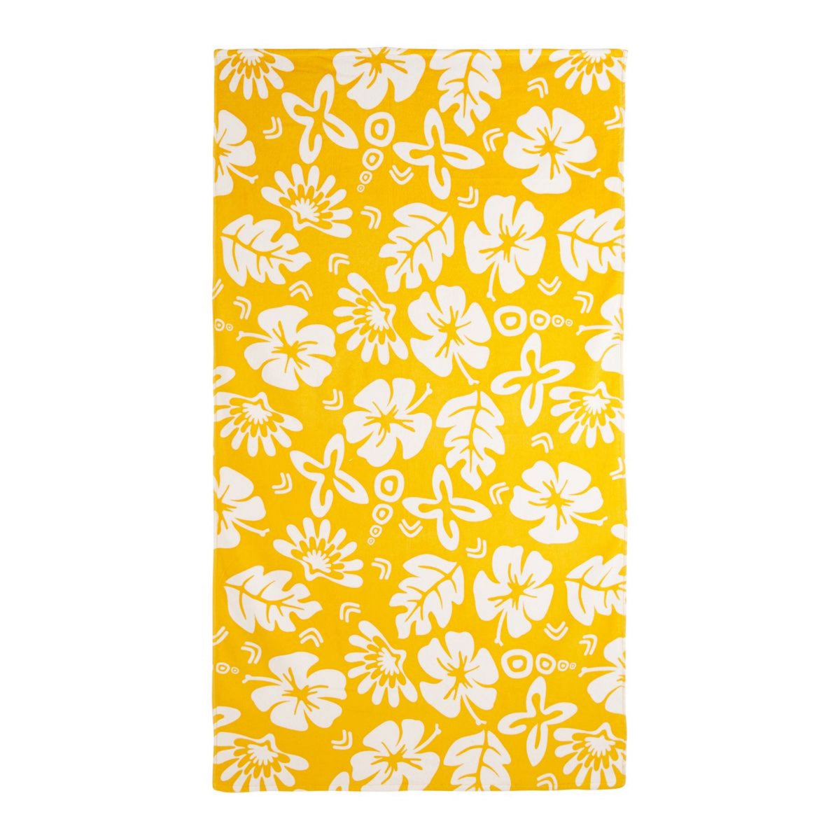 ACTUEL Drap de plage fantaisie en coton 350g/m² HAWAI