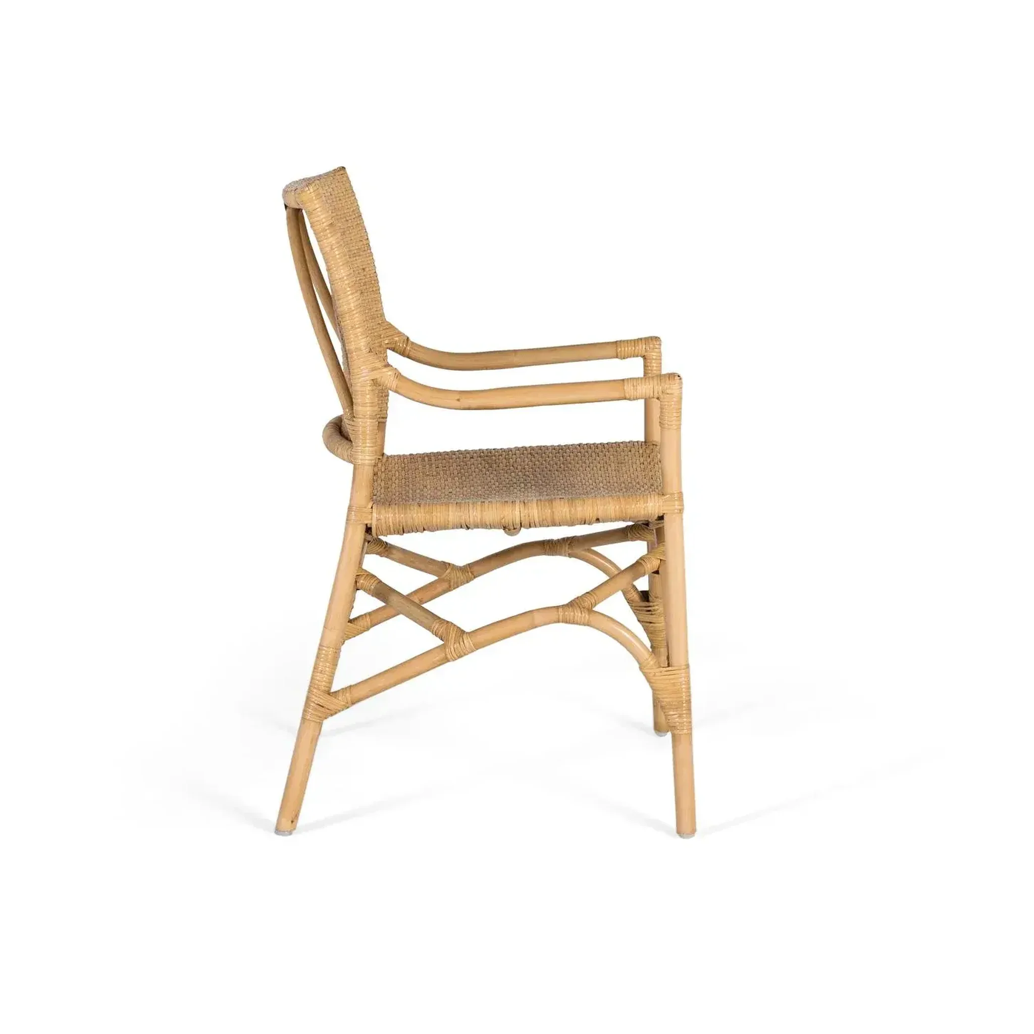 Voir la diapositive 3 : GINER Y COLOMER SL Fauteuil en rattan 54 cm style méditerranéen