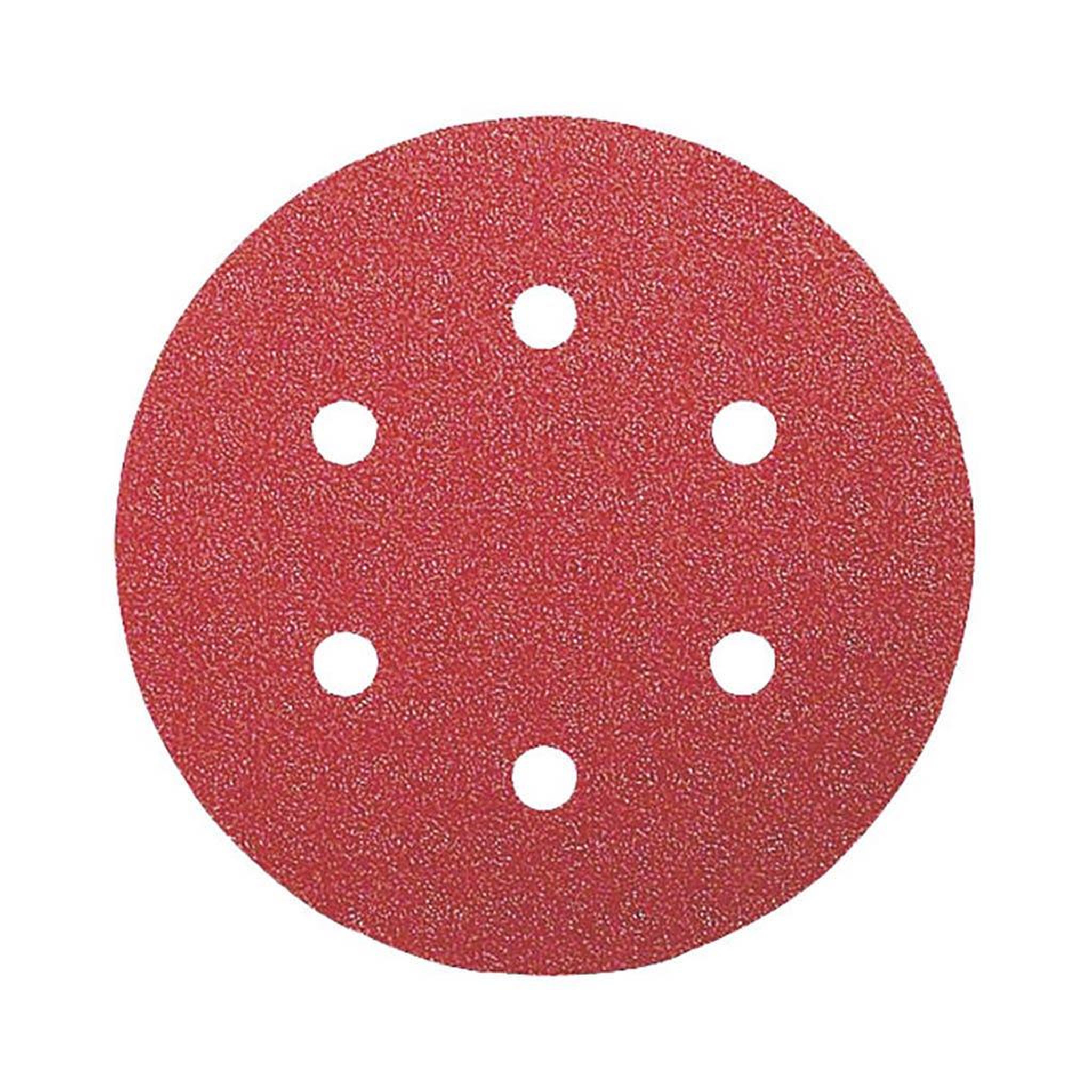 FLEXOVIT Disque abrasif perforé 150mm grain 80 auto-agrippants p64e selfgrip