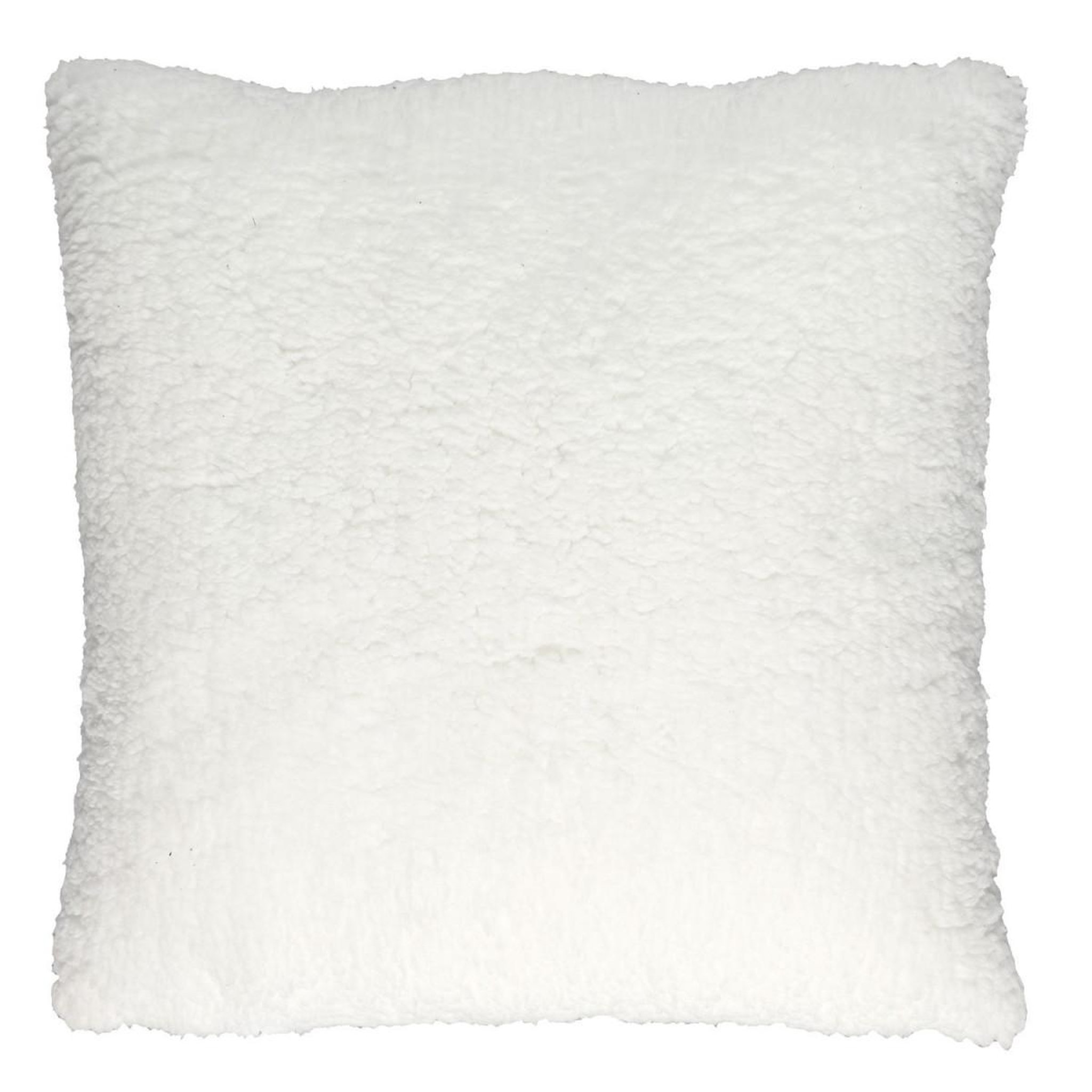Voir la diapositive 2 : The Home Deco Factory Coussin déco imprimé  crush  40x40cm beige & blanc
