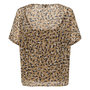 Voir la diapositive 2 : Only Blouse Orange Femme Only Tasha