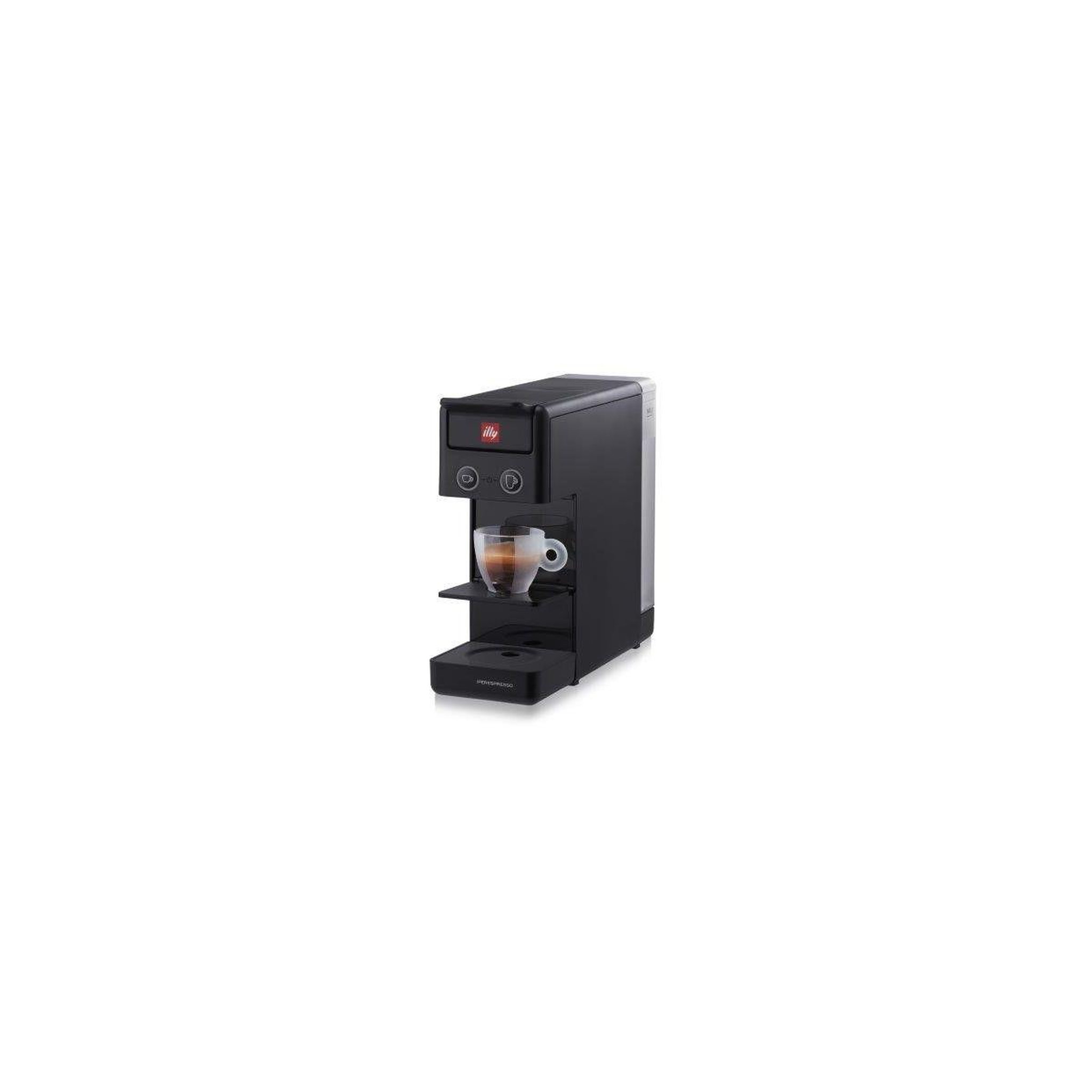 Illy Cafetière à dosette Y3.3 Noire Expresso & Coffee