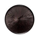 SECRET DE GOURMET Lot de 6 Assiettes à Dessert  Astra  21cm Noir