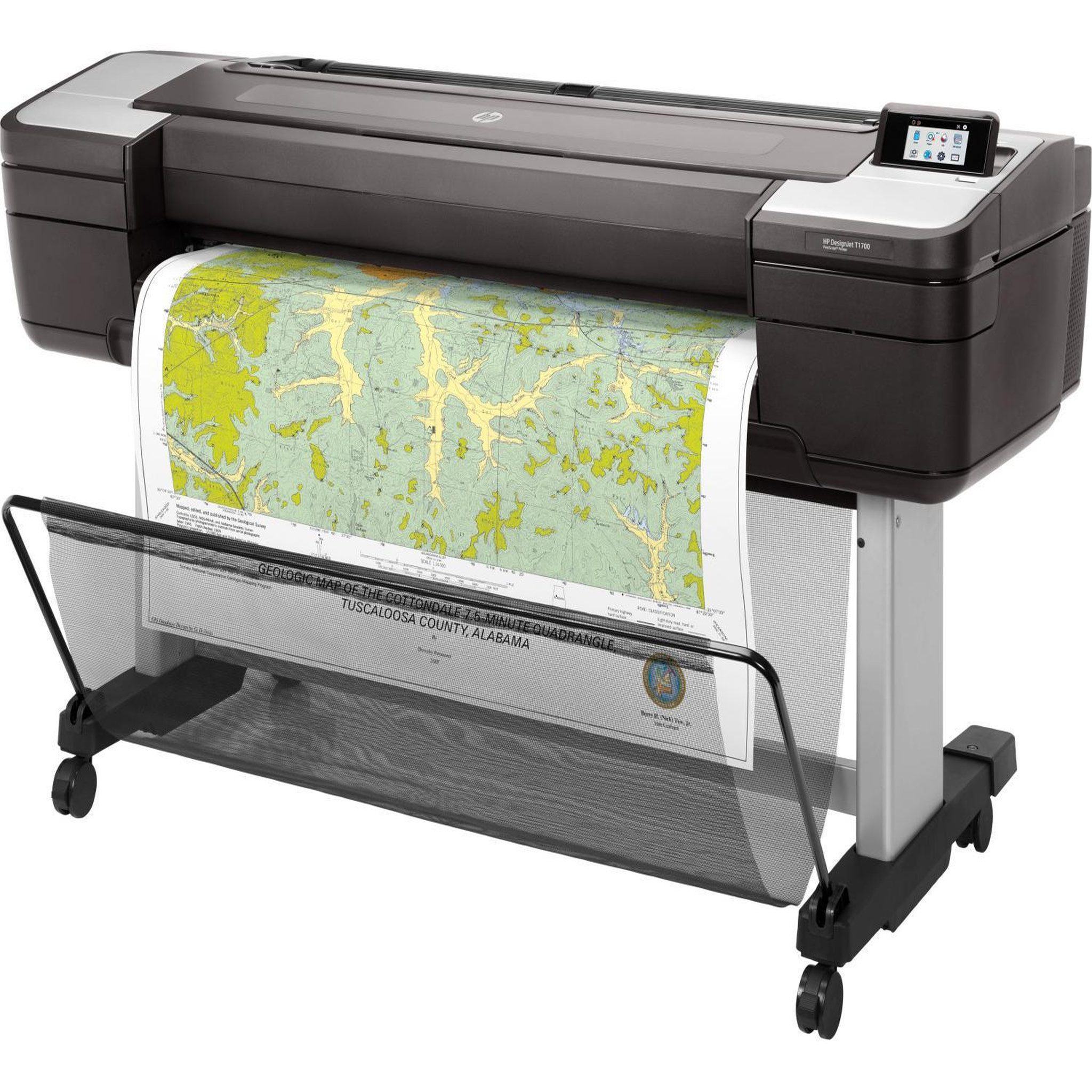 Voir la diapositive 3 : HP Hp designjet t1700 44-in printer imprimante grand format a jet d'encre thermique couleur 2400 x 1200 dpi 1118 x 1676 mm