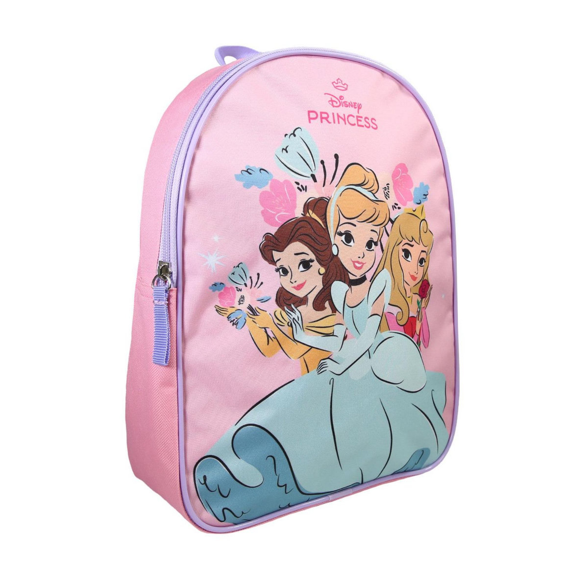 Bagtrotter Sac à dos goûter 31 cm rose Princesses Disney - Bagtrotter