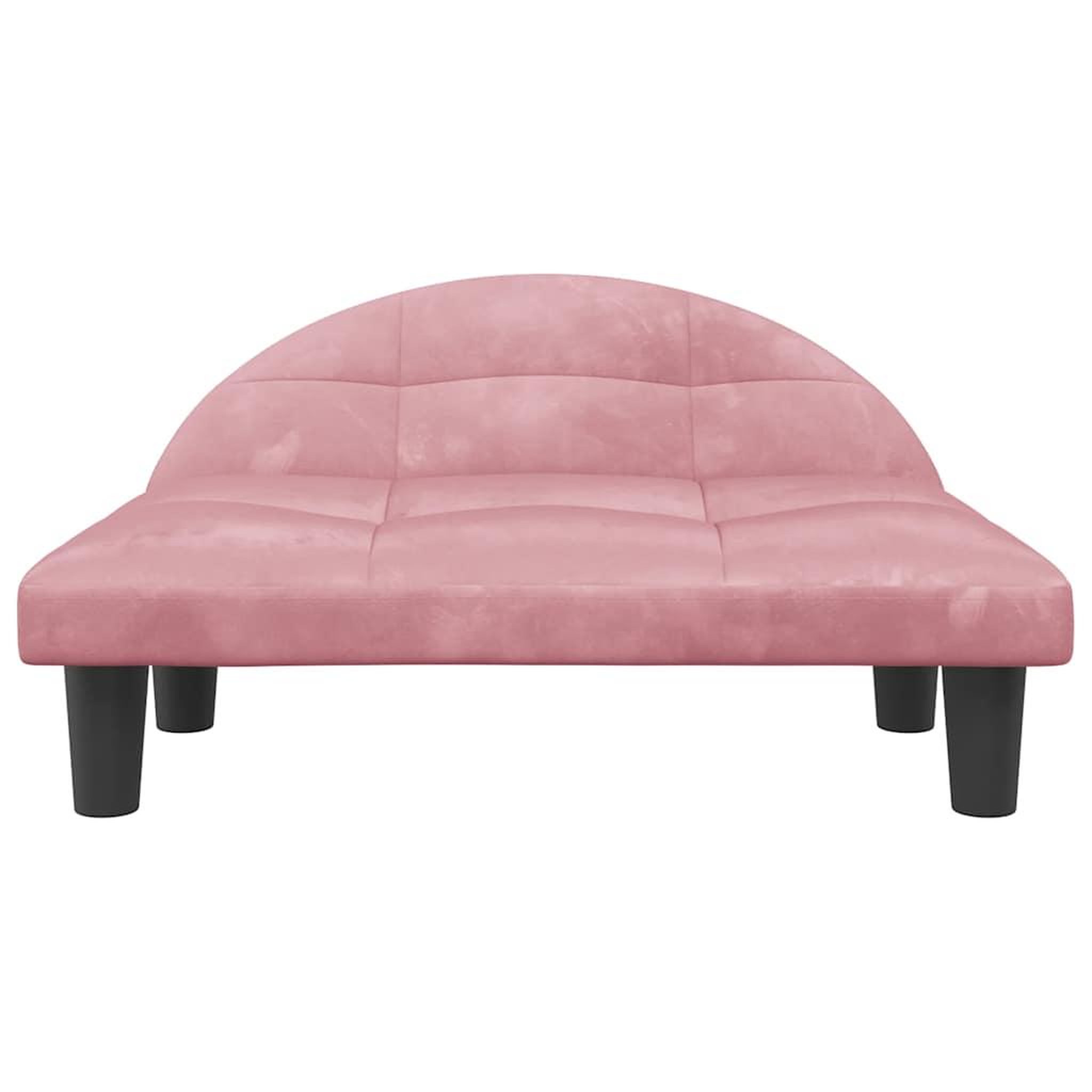 Voir la diapositive 3 : VIDAXL Lit pour chien rose 70x52x30 cm velours
