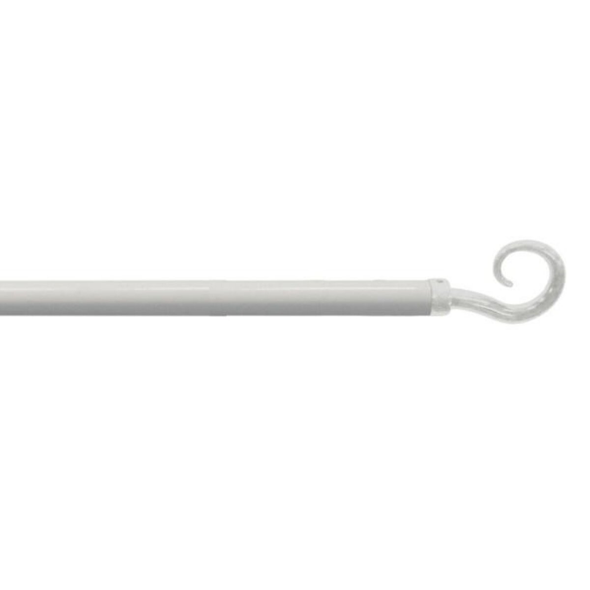 Paris Prix Tringle Déco Extensible  Spiralia  80-110cm Blanc