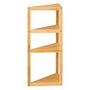 Voir la diapositive 3 : FIVE Étagère d'Angle Salle de Bain  Modu'Lab  80cm Beige