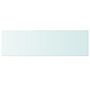 Voir la diapositive 2 : VIDAXL Panneau pour etagere Verre transparent 100 x 30 cm