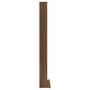Voir la diapositive 4 : VIDAXL Armoire a CD Chene marron 102x23x177,5 cm Bois d'ingenierie